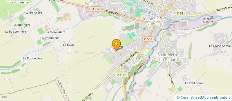 localisation de l'entreprise 333 330 538   CONDE-EN-NORMANDIE