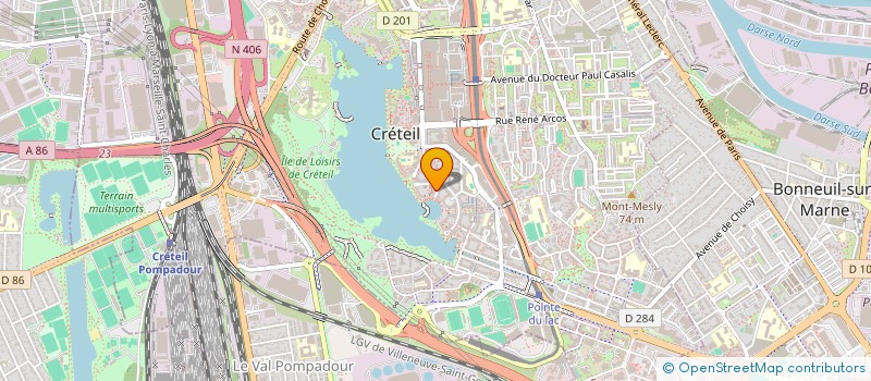 localisation de l'entreprise 333 351 476   CRETEIL