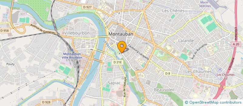 localisation de l'entreprise 333 571 693   MONTAUBAN