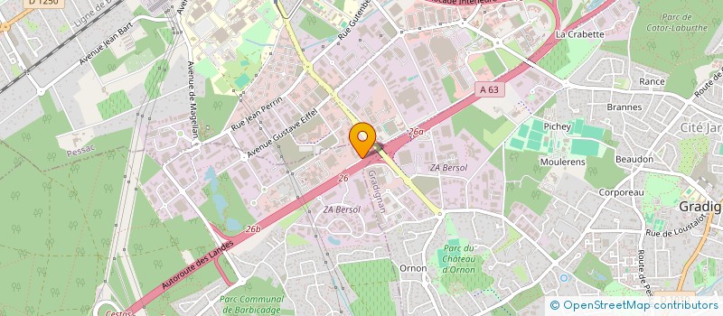 localisation de l'entreprise 333 650 323  à PESSAC