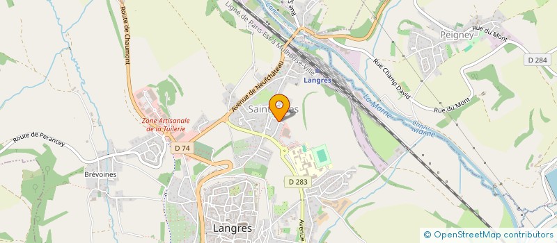 localisation de l'entreprise 333 665 594 à LANGRES
