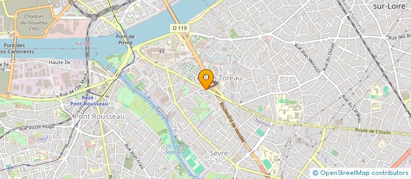 localisation de l'entreprise 333 665 818 à NANTES
