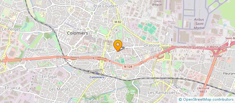 localisation de l'entreprise 333 752 897   COLOMIERS