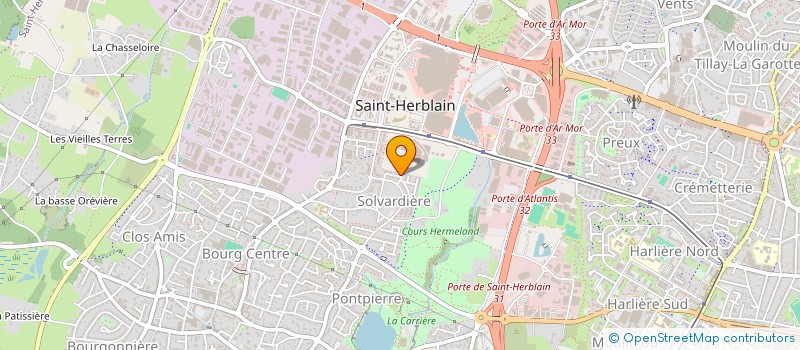localisation de l'entreprise 333 848 497 à SAINT-HERBLAIN