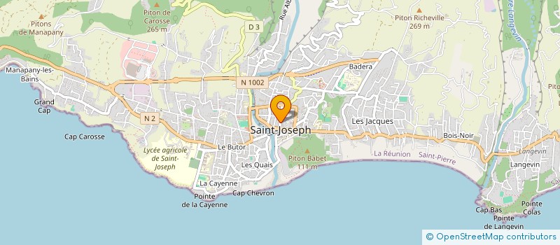 localisation de l'entreprise 333 851 202 à SAINT-JOSEPH