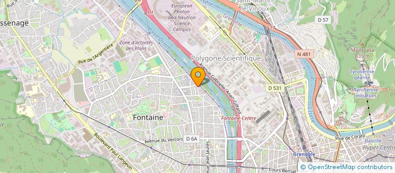 localisation de l'entreprise 333 863 322 à FONTAINE