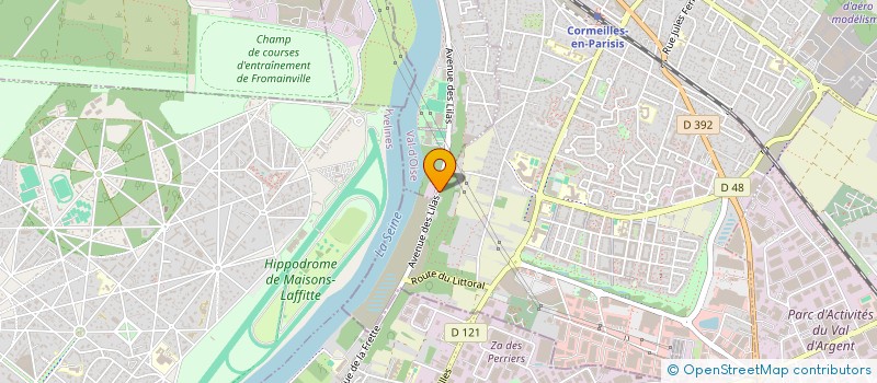 localisation de l'entreprise 333 876 365 à CORMEILLES-EN-PARISIS