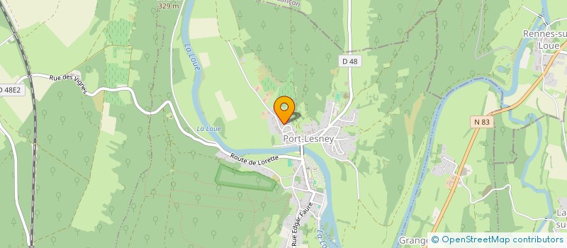 localisation de l'entreprise 333  PORT-LESNEY