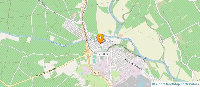 localisation de l'entreprise 334 019 932   SAINT-THIBERY