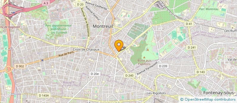 localisation de l'entreprise 334 064 227 à ROCHEFORT