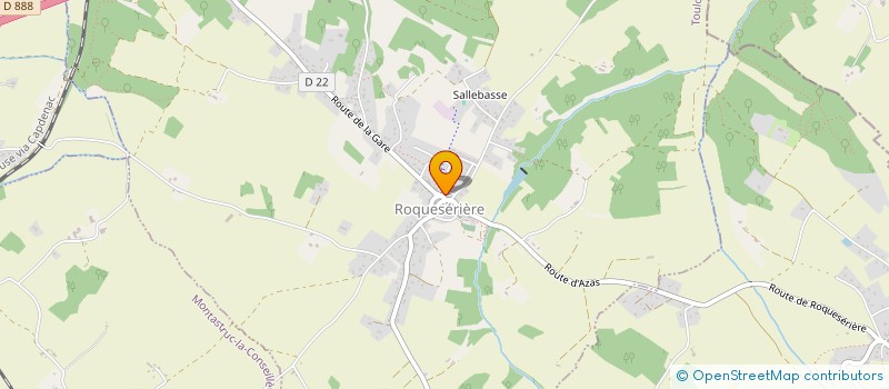localisation de l'entreprise 334 071 339 à ROQUESERIERE