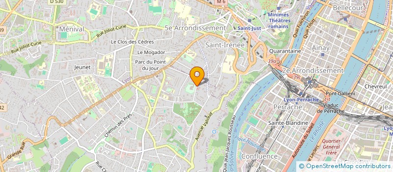 localisation de l'entreprise 334 220 688   SAINTE-FOY-LES-LYON