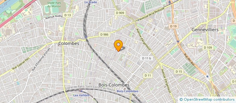 localisation de l'entreprise 334 280 294 à LA GARENNE-COLOMBES