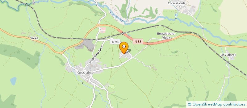 localisation de l'entreprise 334 318 656   SEVERAC D'AVEYRON