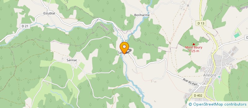 localisation de l'entreprise 334 425 519   JOSAT