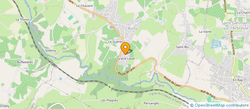 localisation de l'entreprise 334 435 252   BULLY