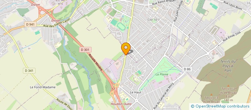 localisation de l'entreprise 334 528 437   CALAIS