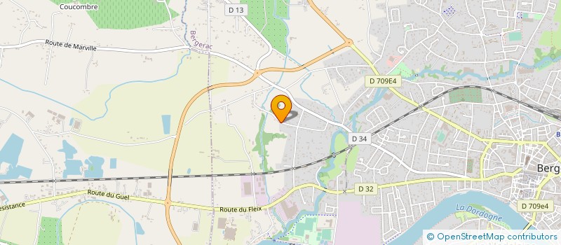 localisation de l'entreprise 334 539 376  à BERGERAC