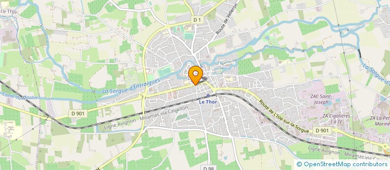 localisation de l'entreprise 334 684 297   LE THOR