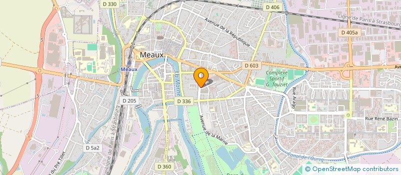 localisation de l'entreprise 334 816 741 à MEAUX