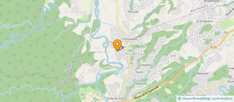 localisation de l'entreprise 334 893 948   SAINTE-ROSE