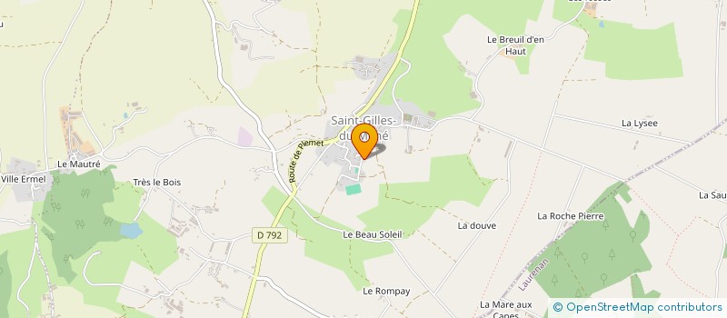 localisation de l'entreprise 334 940 327   LE MENE