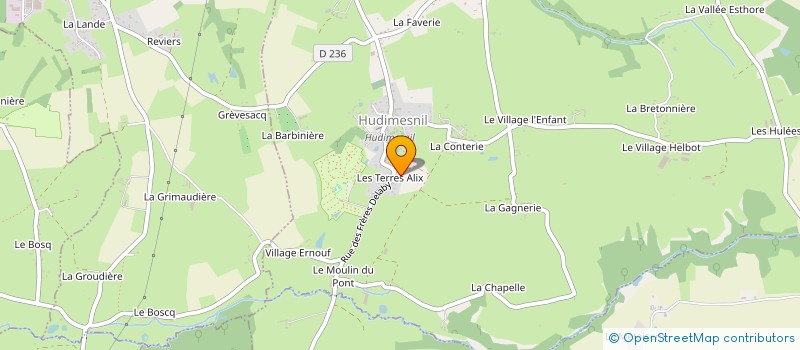localisation de l'entreprise 334 945 474   HUDIMESNIL