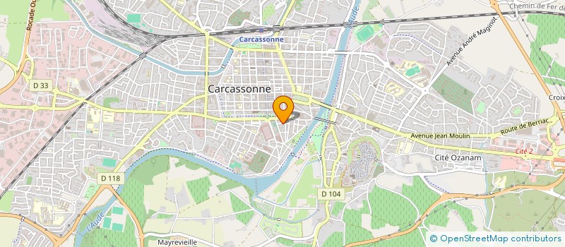 localisation de l'entreprise 335 086 732 à CARCASSONNE