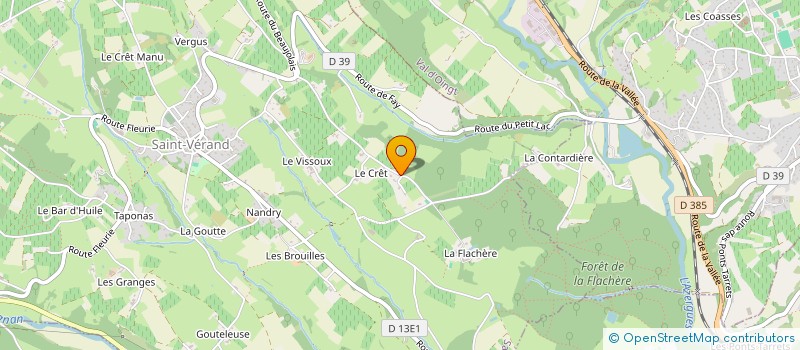 localisation de l'entreprise 335 167 979 à SAINT-VERAND