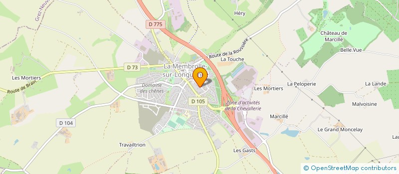 localisation de l'entreprise 335 193 652   LONGUENEE-EN-ANJOU