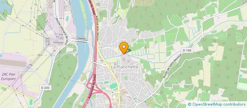 localisation de l'entreprise 335 216 040   BOLLENE