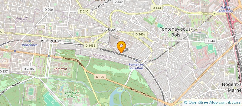 localisation de l'entreprise 335 216 297  à FONTENAY-SOUS-BOIS