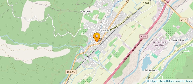 localisation de l'entreprise 335 246 096 à PEYRUIS