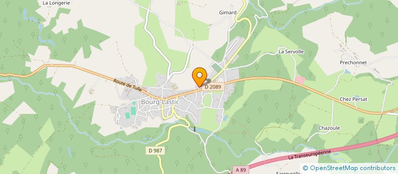 localisation de l'entreprise 335 333 704   BOURG-LASTIC