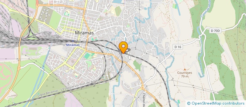 localisation de l'entreprise 337 614 929   SAINT-CHAMAS