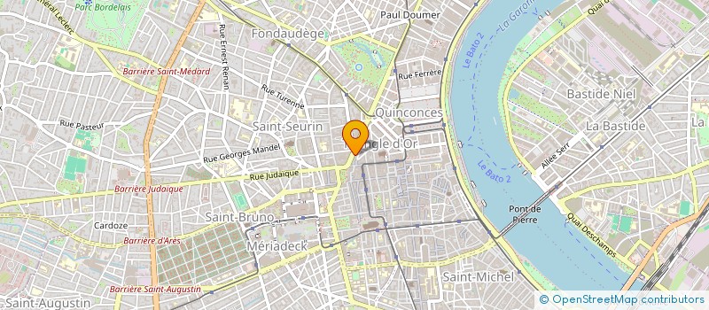 localisation de l'entreprise 337 699 987   BORDEAUX