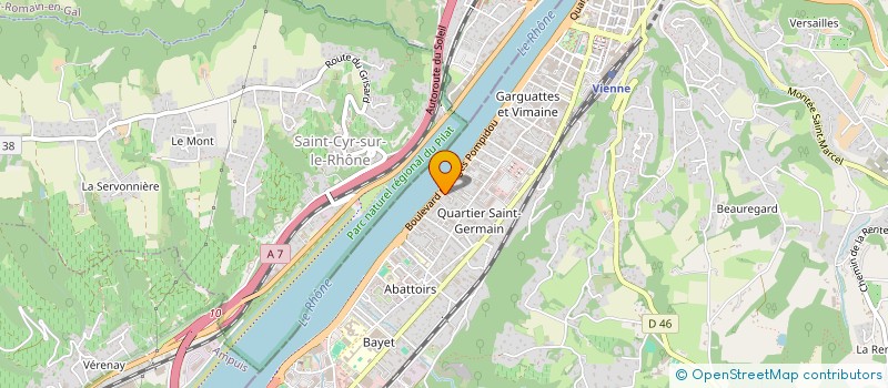 localisation de l'entreprise 337 892 277  à VIENNE