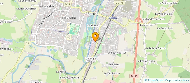 localisation de l'entreprise 337 971 741   BETTON