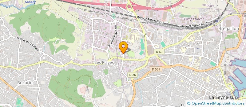 localisation de l'entreprise 337 975 742   LA SEYNE-SUR-MER