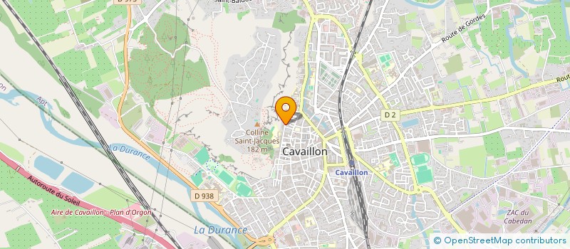 localisation de l'entreprise 337 COURS CARNOT  CAVAILLON