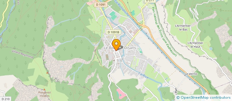 localisation de l'entreprise 338 024 805 à LE BOURG D'OISANS