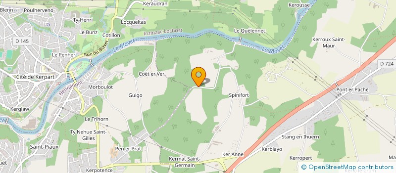 localisation de l'entreprise 338 233 448   LOCMIQUELIC