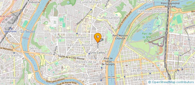 localisation de l'entreprise 338 454 630 à LYON