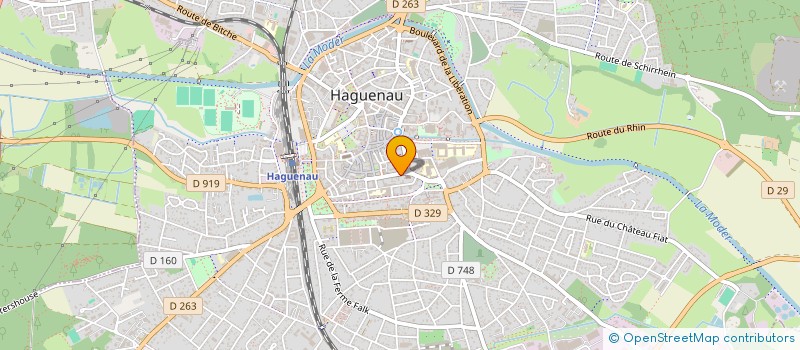 localisation de l'entreprise 338 458 706   HAGUENAU