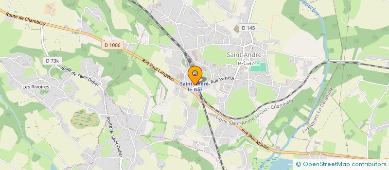 localisation de l'entreprise 338 487 366  à SAINT-ANDRE-LE-GAZ