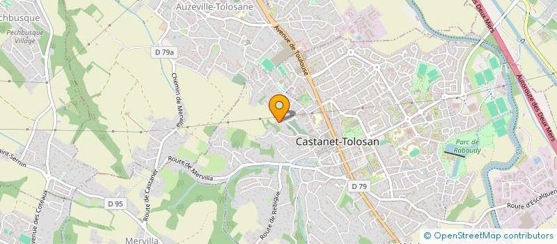 localisation de l'entreprise 338 852 775  à CASTANET-TOLOSAN