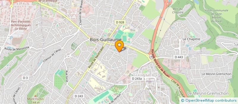 localisation de l'entreprise 338 884 398   MONT-SAINT-AIGNAN