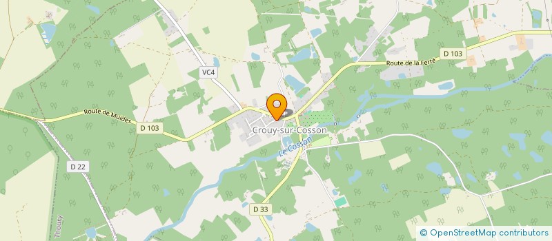 localisation de l'entreprise 338 897 077   CROUY-SUR-COSSON