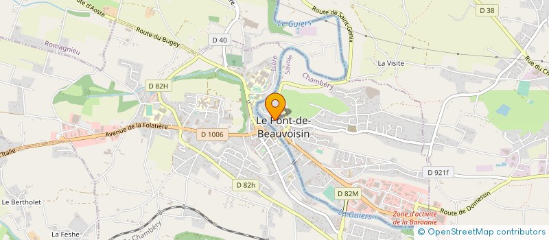 localisation de l'entreprise 339 079 204   LE PONT DE BEAUVOISIN