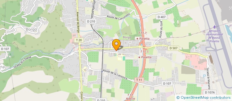 localisation de l'entreprise 339 090 458 à SANTA-MARIA-DI-LOTA